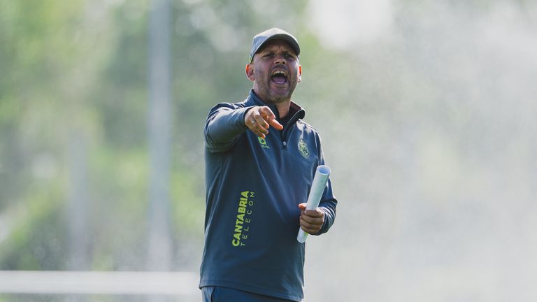 Técnico do Racing Santander, José Alberto
