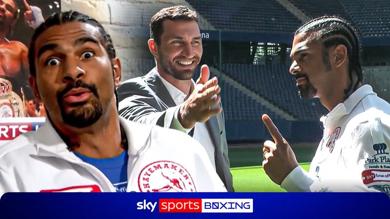 Wladimir Klitschko and David Haye