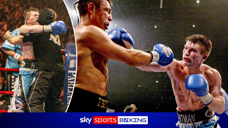 Ricky Hatton throws big right at Kostya Tszyu