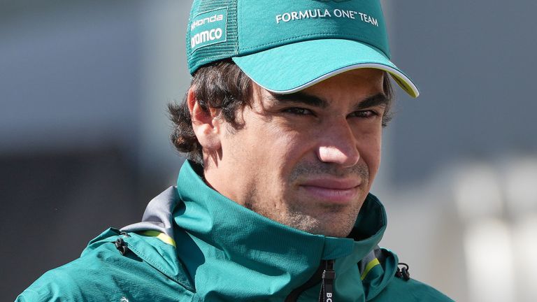 Aston Martin driver Lance Stroll