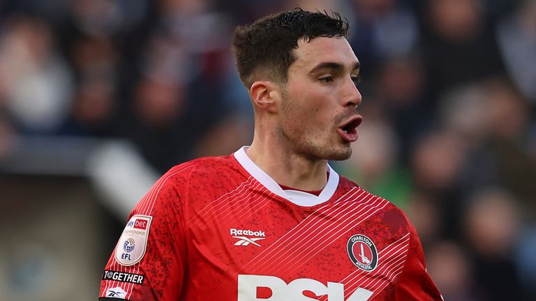 Charlton Athletic's Lloyd Jones