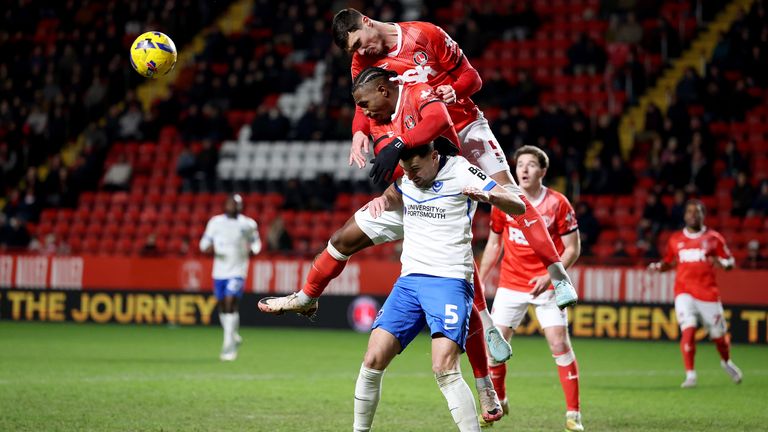 Lloyd Jones scored a header.