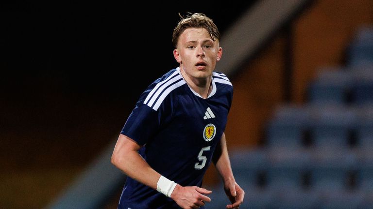Luke Graham was named player of the match in Scotland U21's goalless draw with Czechia at Dens Park last Friday