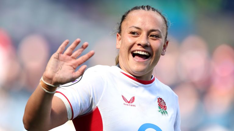 Maddie Feaunati had a phenomenal game for the Red Roses 