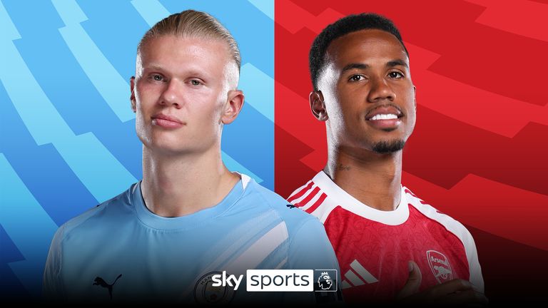 Man City host Arsenal on Super Sunday - kick-off is at 4.30pm live on Sky Sports