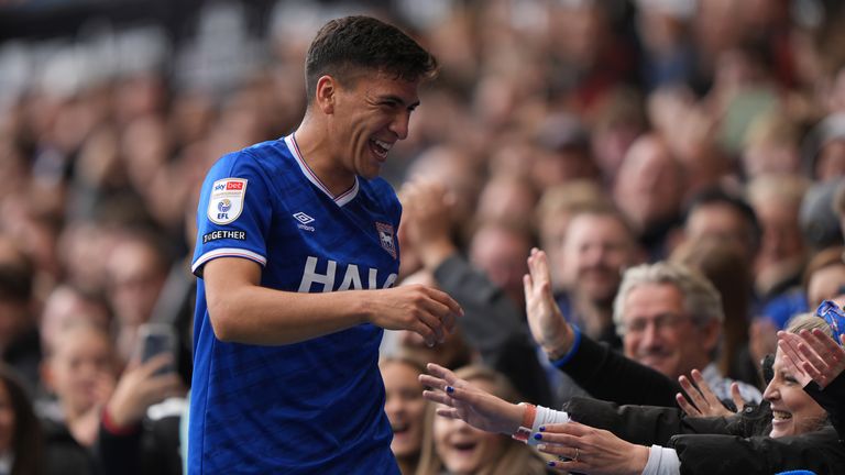 Marcelino Nunez helped set up the third goal scored by Jack Clarke