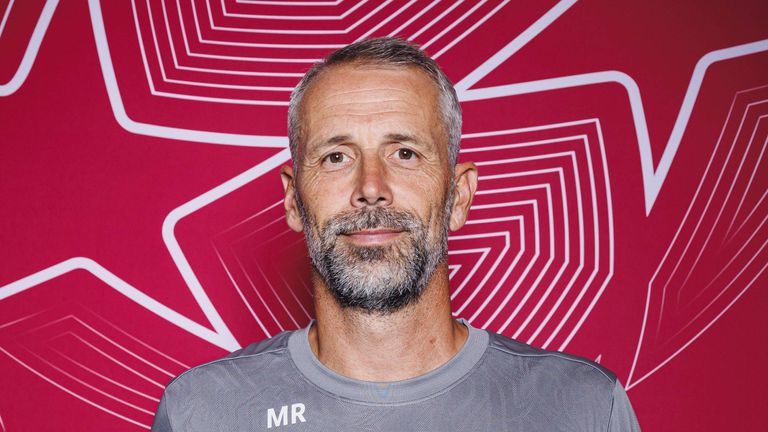 RB Leipzig head coach Marco Rose pictured in 2024