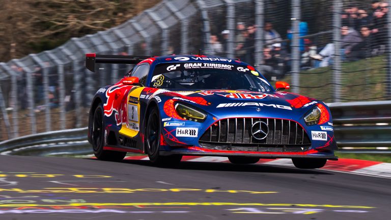 Max Verstappen in action at the Nordschleife (Credit: Red Bull Content Pool)