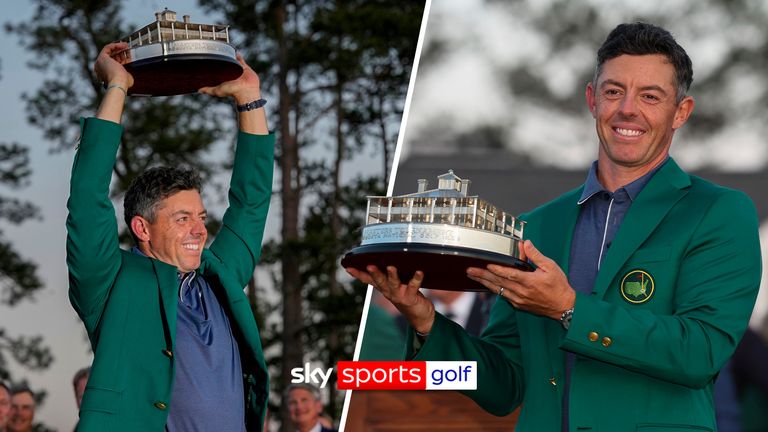 RORY MCILROY MASTERS GREEN JACKET 05 APR