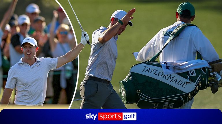 RORY MCILROY 17TH AUGUSTA