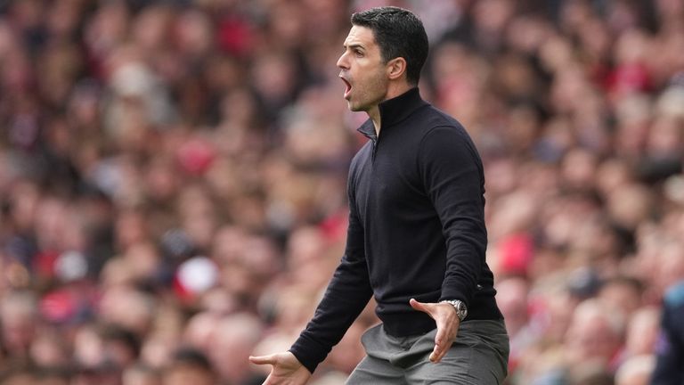 Arsenal open Premier League title door to Man City as Mikel Arteta describes Bournemouth defeat as ‘a big punch in the face’