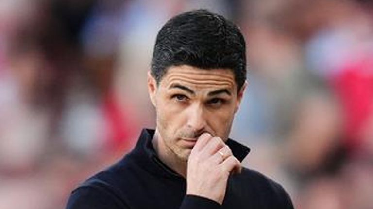 Paul Merson has called Arsenal a 'tough watch' in the Premier League title race