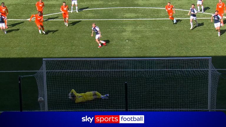 Calvin Miller's spot kick