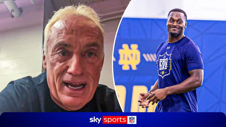 Inside The Huddle take a look into the rise of Jeremiyah Love and the reasoning behind why he is a popular choice in the upcoming NFL Draft 