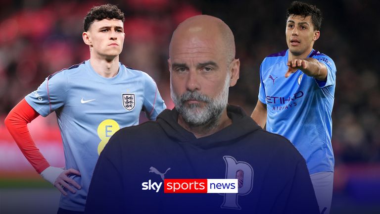 Pep tight-lipped on Rodri future and has no worries over Foden form