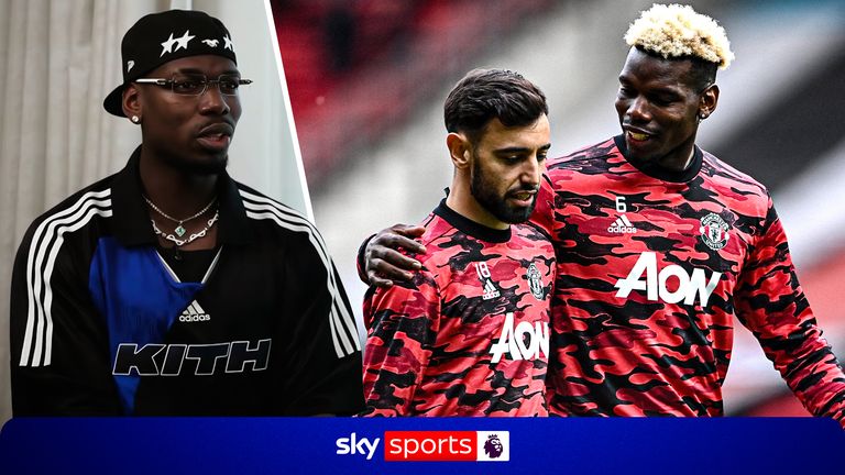Bruno Fernandes and Paul Pogba