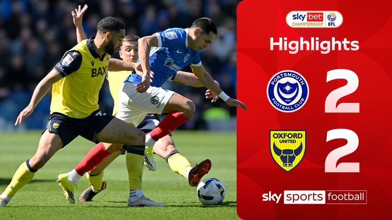 Portsmouth v Oxford Highlights