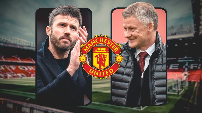 Michael Carrick and Ole Gunnar Solskjaer