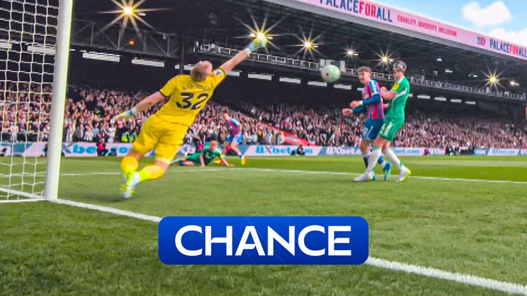 Ramsdale save - Newcastle