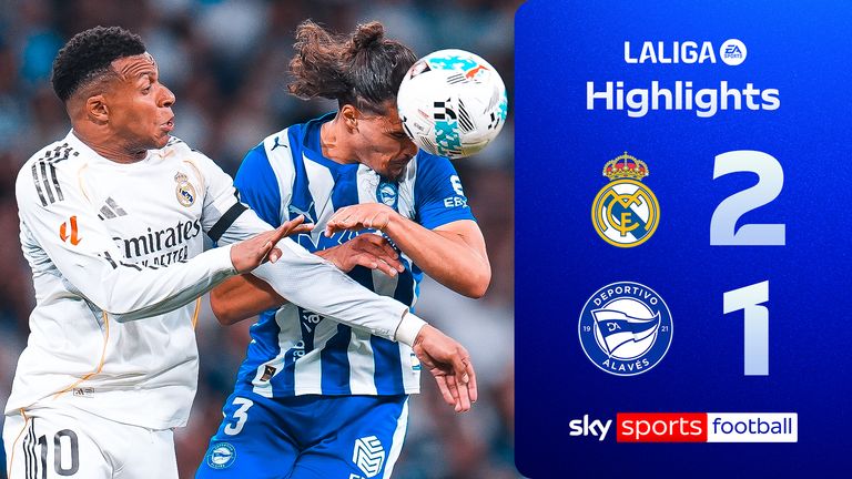 Mbappe and Vinicius Jr fire Real Madrid to victory over Alaves