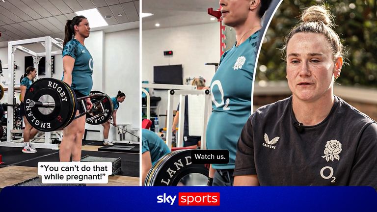 Meg Jones reflects on team culture as she discusses the inspirational video that showed three Red Roses participating in the Six Nations camp while pregnant