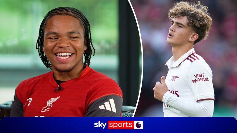 Rio Ngumoha says he has a close friendship with fellow wonderkid Max Dowman and revealed he even rooms with the Arsenal youngster whilst they are both away on national duty in the England under-19 team. 