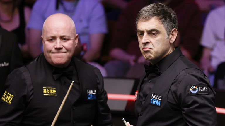 O'Sullivan opens up four-frame lead vs Higgins after first session