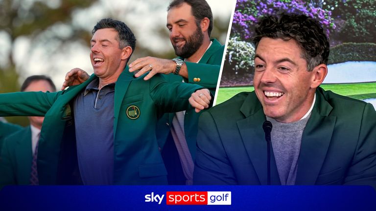 RORY MCILROY MASTERS PRESSER 07 APR