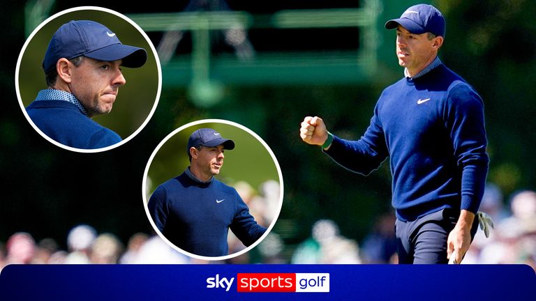 RORY MCILROY STORY OF ROUND 09 APR