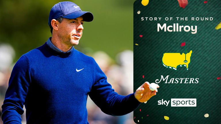 RORY MCILROY STORY OF ROUND 09 APR