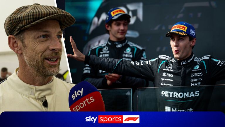 Mercedes: Jenson Button: Kimi Antonelli threat won't phase George Russell