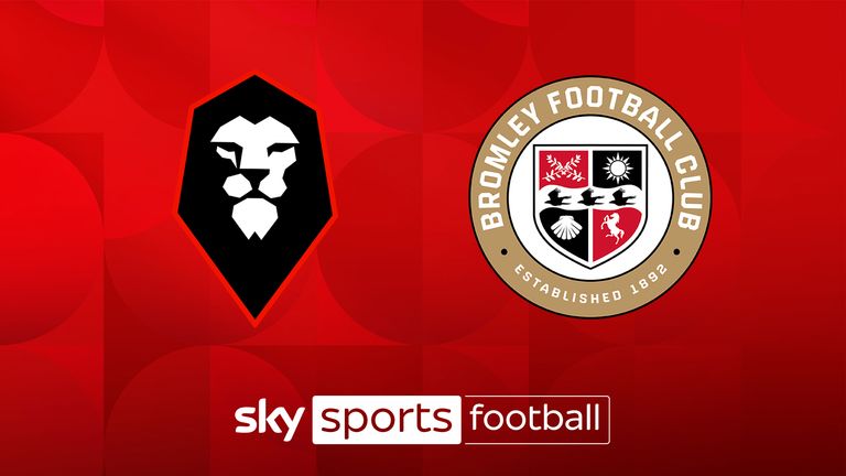 Salford City vs Bromley