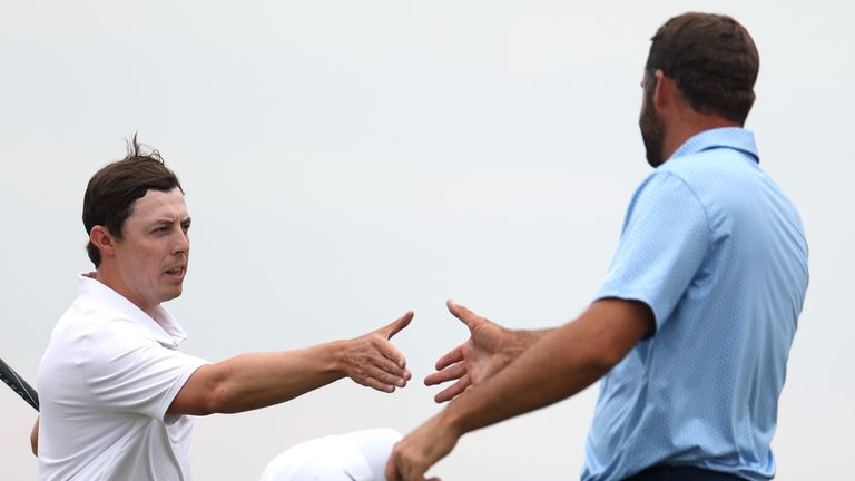 Matt Fitzpatrick, Scottie Scheffler 