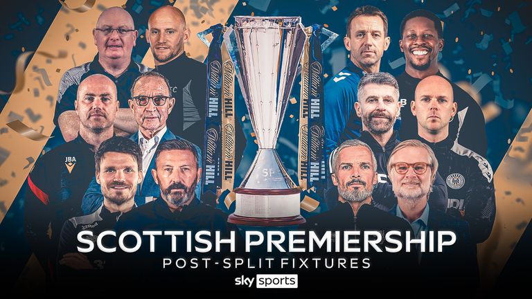 Scottish Premiership post-split fixtures