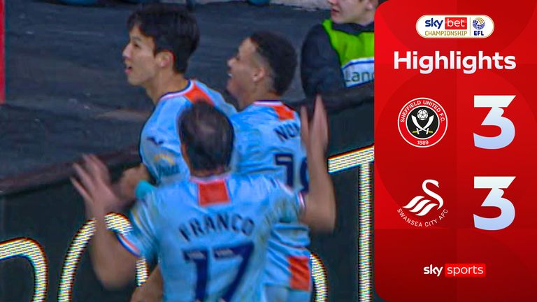 Sheff Utd-Swansea highlights.