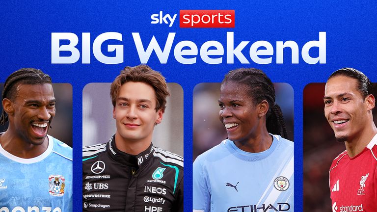 Sky Sports BIG Weekend: Huge fixtures from a range of sports