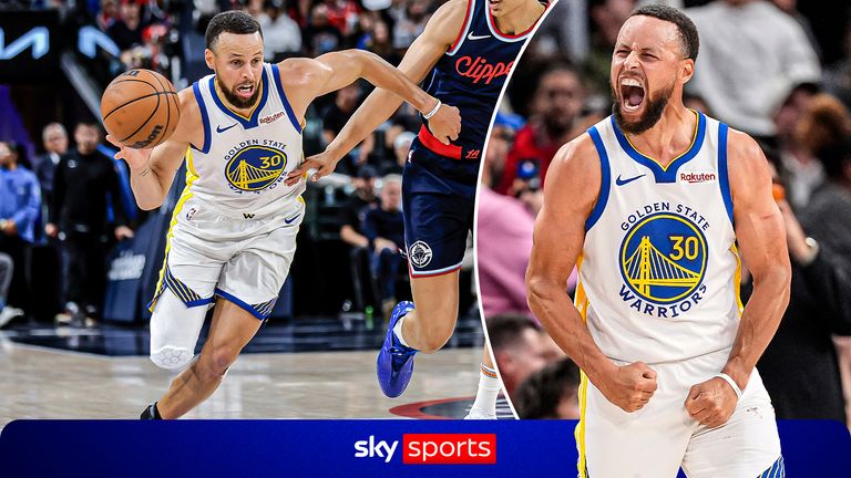 Stephen Curry in Warriors play-in win over Clippers