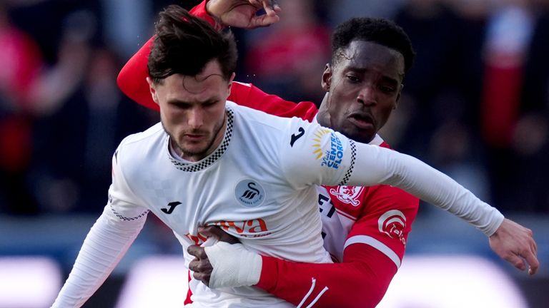 swansea middlesbrough