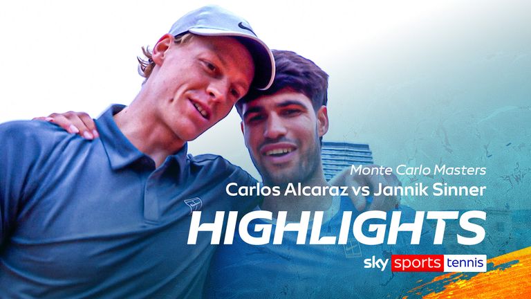 Jannik Sinner vs Carlos Alcaraz highlights