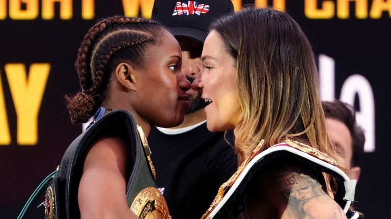 Caroline Dubois and Terri Harper fight on Sunday, live on Sky Sports from 7pm.