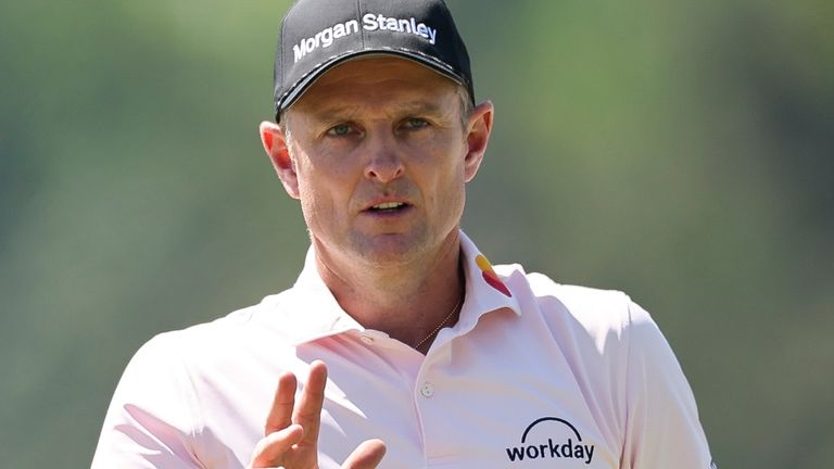 Justin Rose is in contention again at The Masters