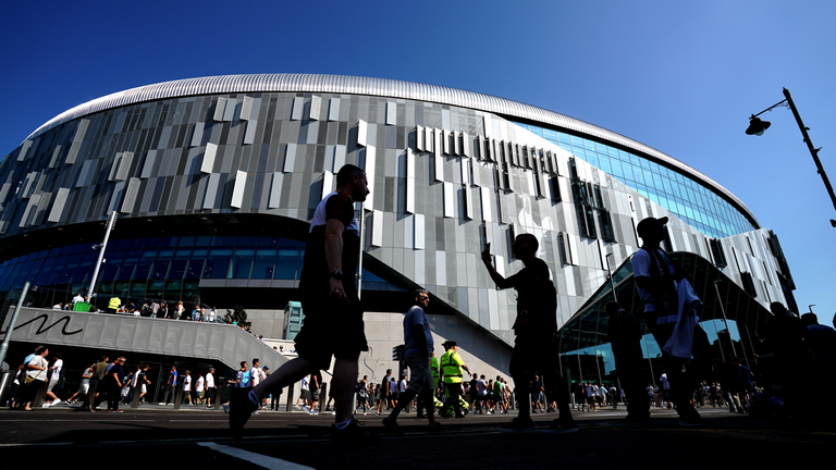 The Tottenham Hotspur Stadium