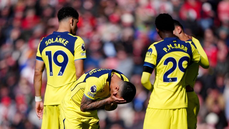 Tottenham has fallen to their 16th defeat of the season