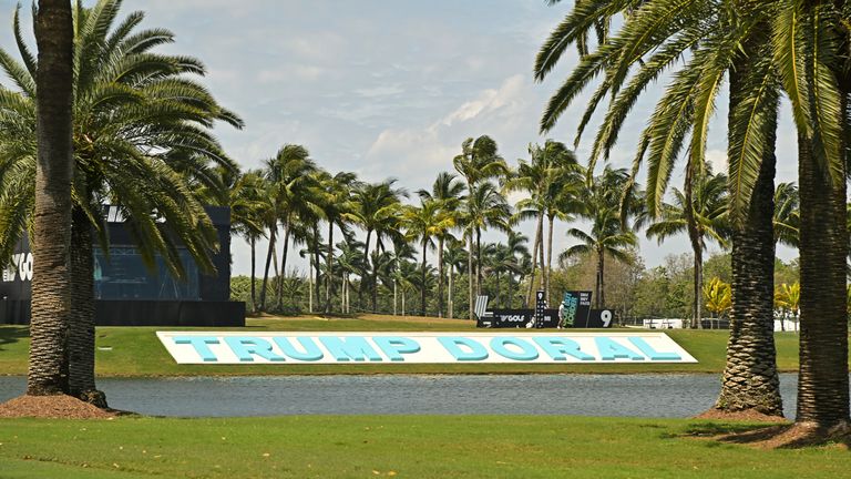 Trump National Doral's Blue Monster course will host this year's inaugural Cadillac Championship