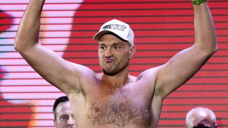 Tyson Fury returns to action against Arslanbek Makhmudov this weekend.