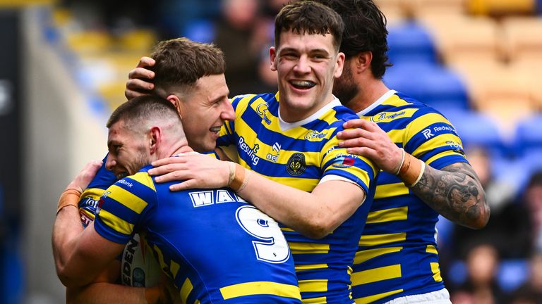 Warrington Wolves moved themselves back to the top of the Super League table with their win over Leigh Leopards 