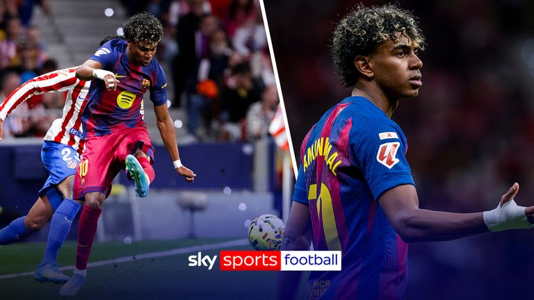 Yamal pass v Atletico