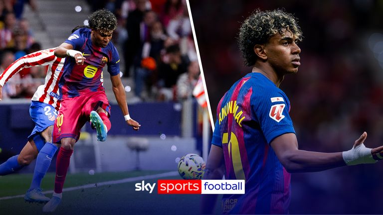 Yamal pass v Atletico