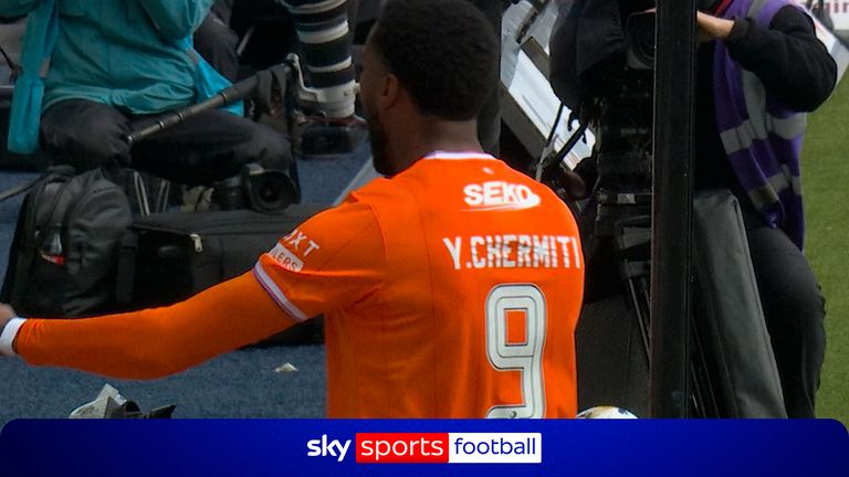 Youssef Chermiti strikes to pull  Rangers level at Falkirk