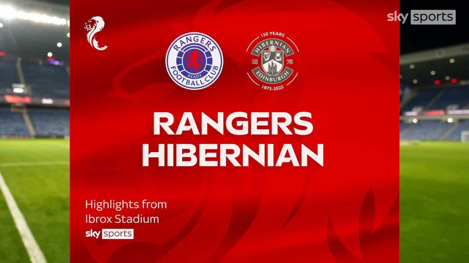 Rangers 1-2 Hibernian | Scottish Premiership highlights